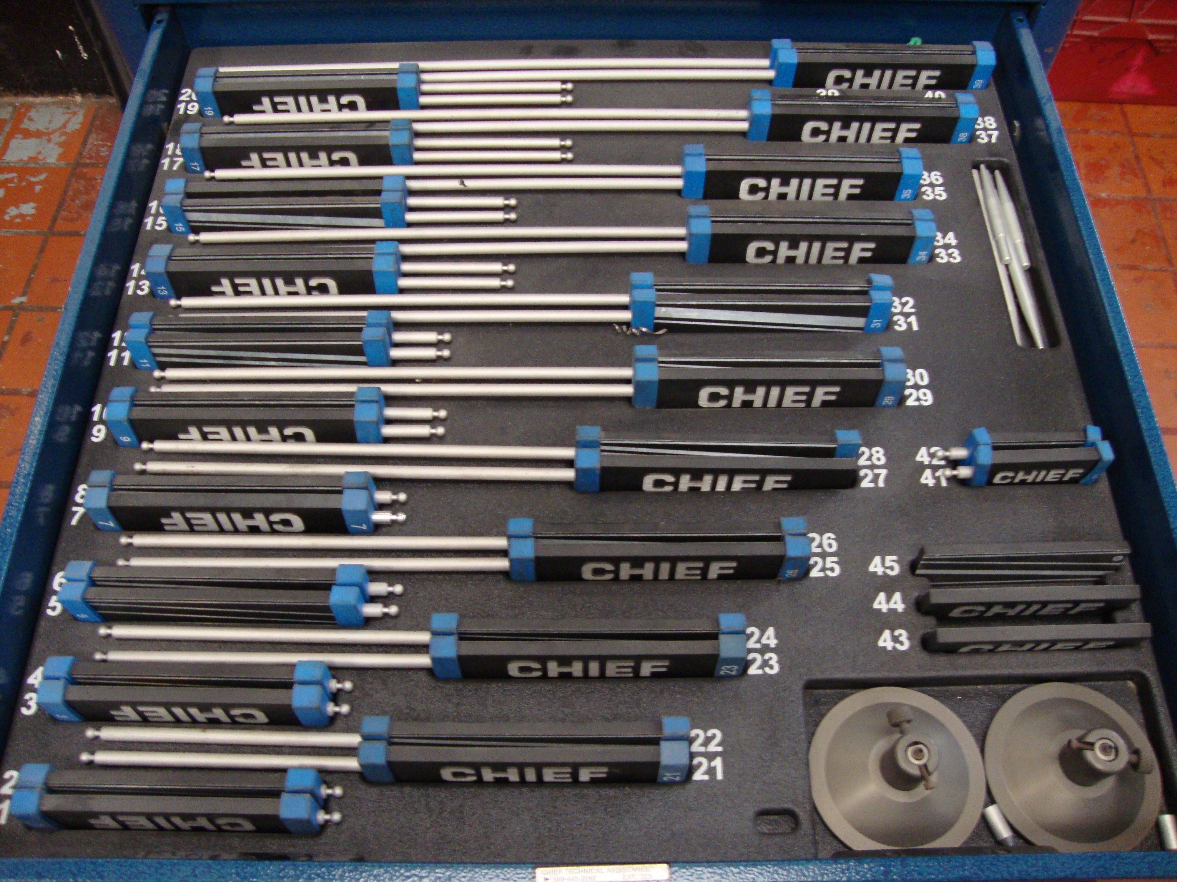 Chief EZ Liner Velocity Computerised Measuring System Model VWS200A