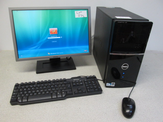 Dell Vostro 2 Pc Running Windows Vista Pentium Dual Core Cpu E5300 2 6ghz 2gb Ram