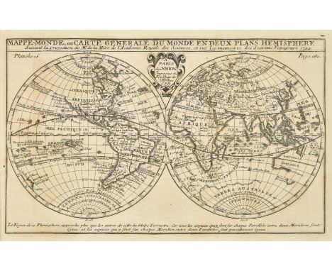 Bion (Nicolas). L'Usage des Globes Celeste et Terrestre, et des spheres suivant les differens systemes du monde. Précédé d'un