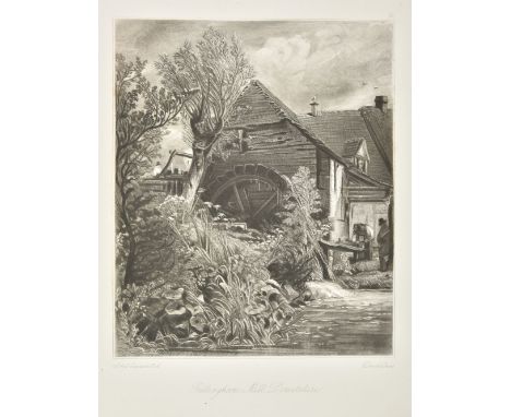 Constable (John). English Landscape Scenery, Henry G. Bohn, 1855, 40 mezzotint plates by David Lucas after Constable,plate 26