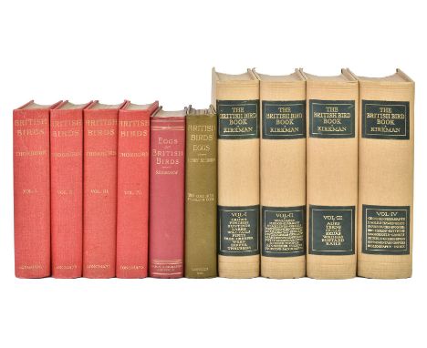 Thorburn (Archibald). British Birds, 4 volumes, new edition, limited issue, Longmans, Green, and Co. Ltd., 1925-6, 192 mounte