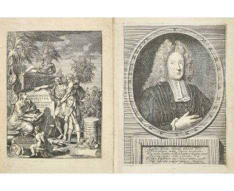 Reland (Adriaan). Palaestina, ex monumentis veteribus illustrata, 2nd edition, Nuremberg: Peter Conrad Monath, 1716, addition