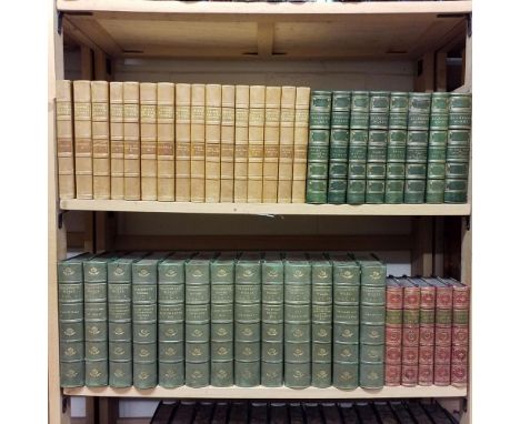 Bindings . The Works of George Eliot, 21 volumes, standard edition, circa 1900, spotting, some light spotting, uniform gilt d