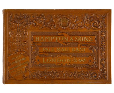 Trade catalogue. Designs for Furniture and Decorations for Complete House Furnishing by Hampton &amp; Sons, London, circa 189