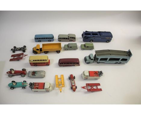 DINKY &amp; CORGI TOYS a selection of Dinky and Corgi commercial and other diecast models, includes Corgi Gift Set 16 part se