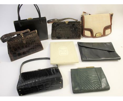 VINTAGE BAGS &amp; ACCESSORIES a mixed lot including two pairs of Christian Dior stockings in original box (one pair unworn),