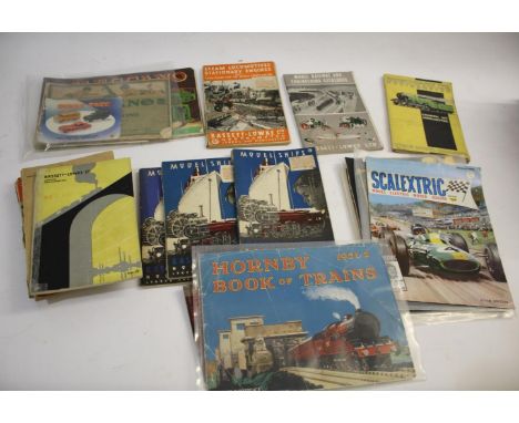 TRAIN CATALOGUES &amp; BOOKS - BASSETT LOWKE an interesting group including catalogues by Bassett Lowke (Scale Model Engines,