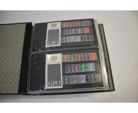 STAMP PACKS &amp; FIRST DAY COVERS including an album with some stamp packs (Definitive high Value and low value, Commonwealt