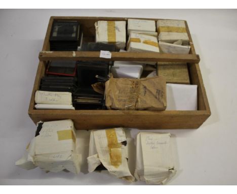 MAGIC LANTERN SLIDES a large qty of magic lantern slides, including Pond Life (coloured and black and white), Shells, Scottis