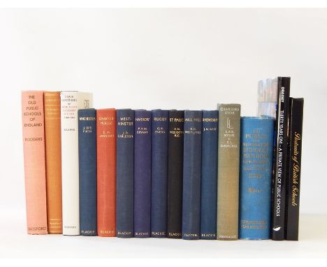 A quantity of books on public schools incl:- 
"The Public and Preparatory Schools Yearbook 1939" 
Newsome, David "A History o