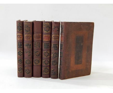 Clarendon, Edward Earl of 
"The History of the Rebellion and Civil Wars in England begun in the year 1641...", 6 vols, Oxford