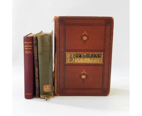 Bachmann, Alberto 
"An Encyclopaedia of the Violin", Appleton & Co (1925), numerous ills and plates, ex-library, backstrip ch