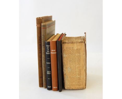 Buchan, William
"Complete Domestic Medicine...", Thomas Johnson (1849), containing 12 plates, small 8vo, contemporary blindst
