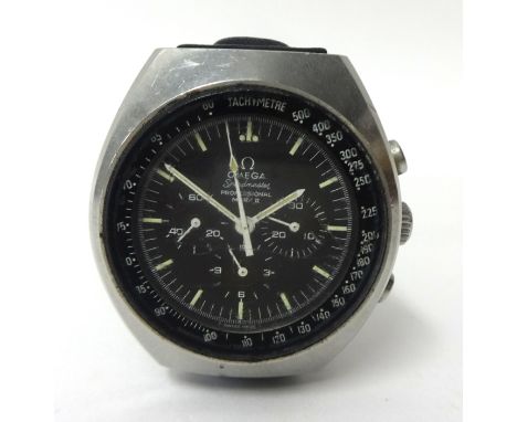 Omega Speedmaster Professional Mark II; a manual wind gentlemans wristwatch, case 145.014, 2750/67, cal 861, movement 2963546