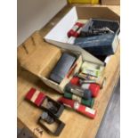 Lot of Various End Mills, Counter Sinks, Keyseat cutters with Hand Refractometer & Jack Stands
