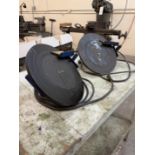 (2) Mighty Disk Oil Skimmers