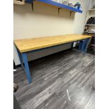 Bench Pro Solid Wood Heavy Duty Work Table, 96" x 29 3/4" x 30 1/2" H