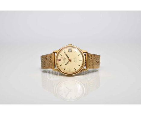 Omega: A gentleman's gold plated wristwatchModel: Constellation F300 ElectronicReference: 198.0003Date: 1970Movement: Cal.125