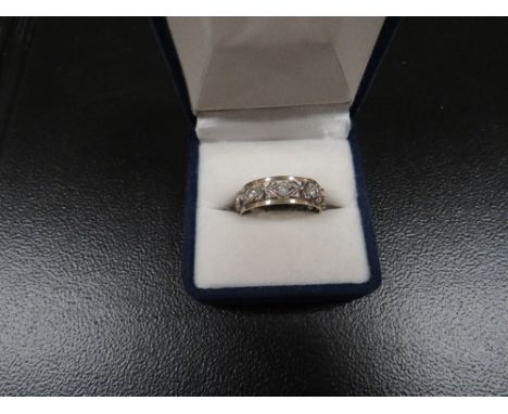 A vintage eternity ring size P 