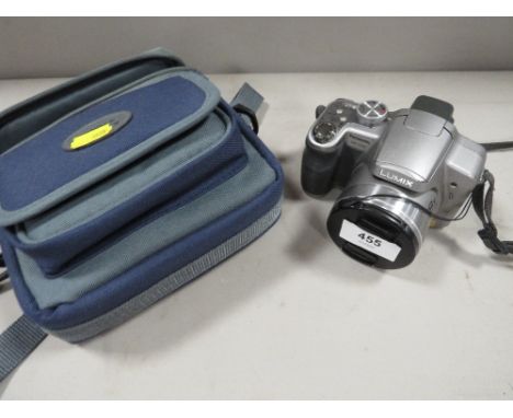 A Panasonic dmc fz28 camera with bag 