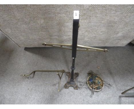 A small set of cast iron scales 