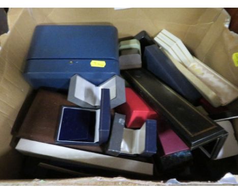 A box of vintage boxes 