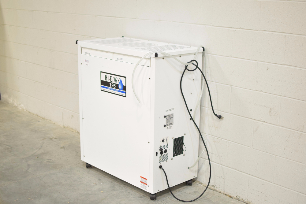 ThermaStor HIE Dry 195 Dehumidifier, Model HIE DRY 195, SN L1076546