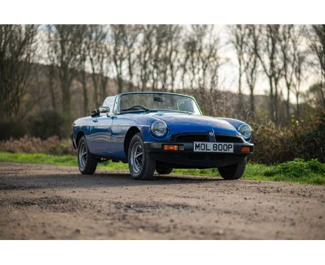 Registration - MOL 800PChassis No. - GHN5-392247GM.O.T. - ExemptOdometer - 80,000This pretty and highly original MGB Roadster