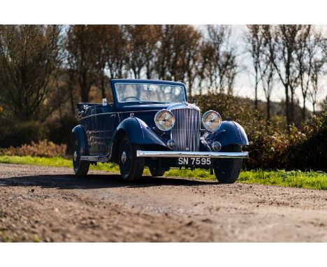 Registration - SN 7595Chassis No. - 13778M.O.T. - ExemptOdometer - 70,000This regal 1936 Alvis Silver Crest 17hp convertible 