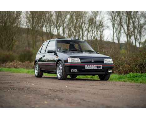 Registration - F659 YWMChassis No. - VF320CD6201605069M.O.T. - August 2025Odometer - 67,262The Peugeot 205 GTI is one of the 