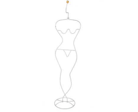 A full size metal abstract shop mannequin, 180cm high