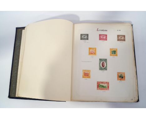 A Crown stamp album, mint and used commonwealth and GB, Hong Kong and foreign