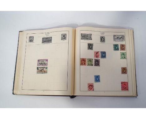A Viceroy stamp album, containing mixed world and commonwealth 