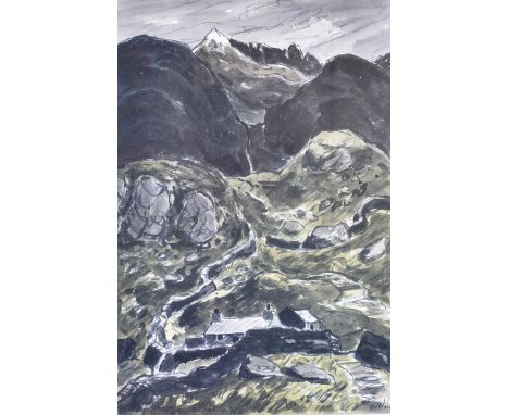 Sir Kyffin Williams R.A. (1918-2006) limited edition print, 'Blaen Nant below Crib Goch', signed in pencil to margin, no 15/7
