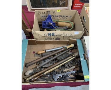 Two boxes of tools