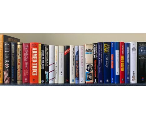 20 books covering areas such as: History, English and politics, all with a gift inscription and some with Howe bookplate._ 98