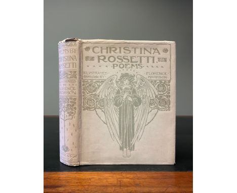 ROSSETTI, Christina. Poems, illustrated by Florence Harrison, complete with 36 tipped-in colour plates &amp; captioned tissue