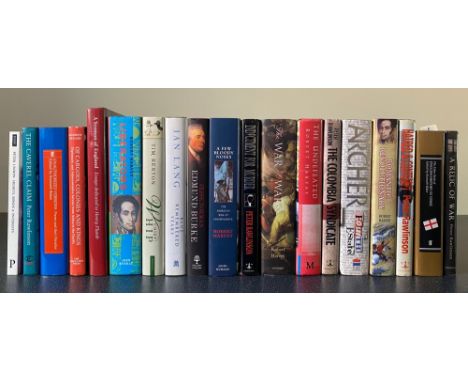 37 books relating to politics, law, Britain, and world history. Books include signed copies/personal dedications to Howe/Howe