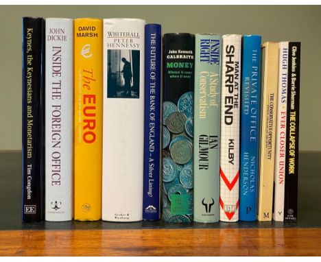 HENDERSON, Nicholas. The Private Office Revisited, author's SIGNED dedication to the Howe's, a little light spotting head edg