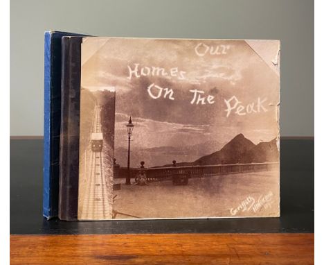 GRIFFITH, D. K. Our Homes On The Peak [Victoria Peak, Hong Kong], comprising 12 mounted albumen prints [photographs], includi