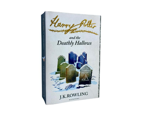 ROWLING, J. K. Harry Potter and the Deathly Hallows, SIGNED by the author with personal inscription in black ink, "To Ben, I 