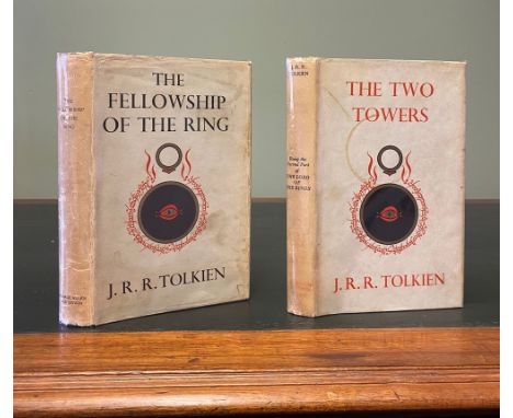 TOLKIEN, J. R. R. The Two Towers, First ed., Fifth Impression, unclipped d.j., original cloth with gilt lettering, a light to