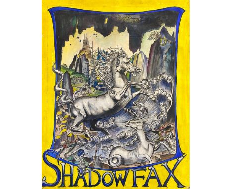 TOLKIEN INTEREST. Count Dominic Bon de Sousa Pernes (20th Century). Shadowfax [The Lord of the Rings], original poster design