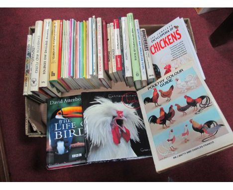 Books on Poultry:- The Budgerigar book by Ernest Howson, Bantams and Miniature Fowl by W.H Silk, Exhibition and Flying Pigeon