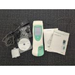 Roche Cobas h 232 Cardiac Monitor & Base Unit with 2 x AC Power Supplies (Powers Up)