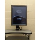 Hologic SecurView RT Technologist Workstation with Barco Monitor on Stand, CPU, and UPS