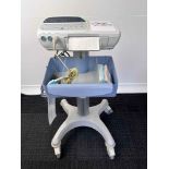 GE Corometrics 170 Series Fetal Baby Monitor Machine On Stand with 1 x Transducer on Stand (Powers U