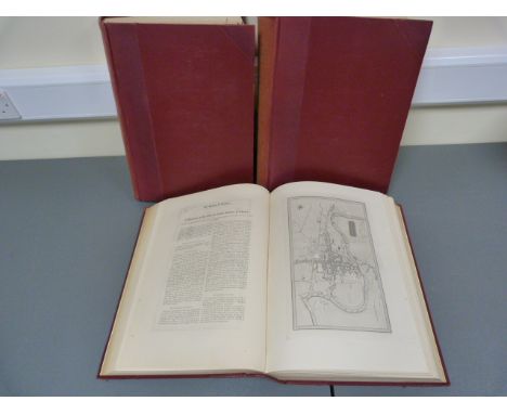 ORMEROD GEORGE.  The History of The County Palatine & City of Chester. 3 vols. Maps, plates (some coloured) & illus. Large pa