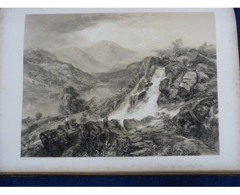 PYNE J. B.  The English Lake District. Litho frontis & 23 litho plates (of 24, lacking the plate, Windermere from Orrest Head