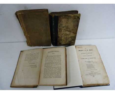 STAGG J.  The Minstrel of the North or Cumbrian Legends. Orig. brds., def. back. 1810; also 3 others by Stagg. Ex lib. with s